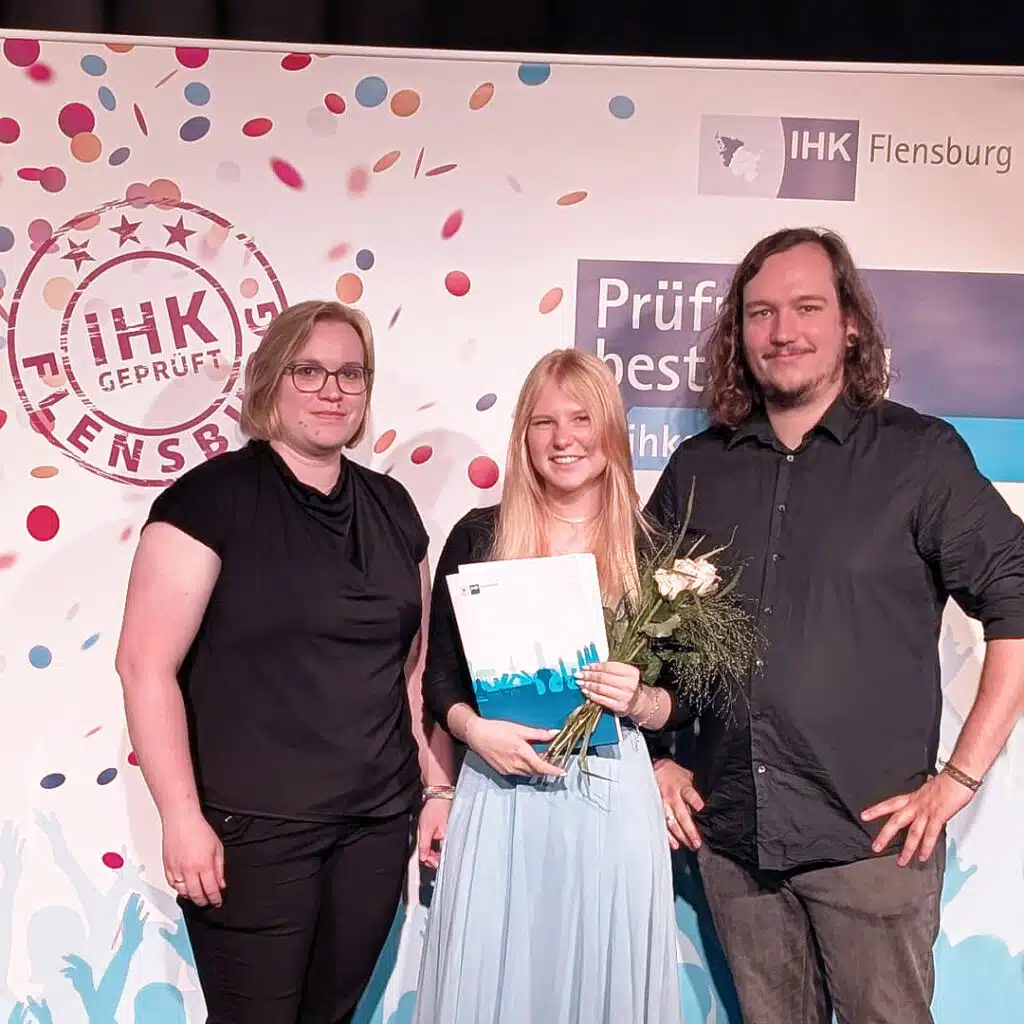 Ausbildung zur Verkäuferin abgeschlossen